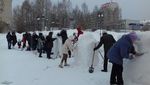 4 января на Советской площади состоялся IV открытый Фестиваль снежных скульптур