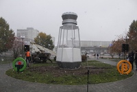 На Торговой площади открылся новый арт-объект в рамках проекта «Включи город» - Огромная «Солонка»
